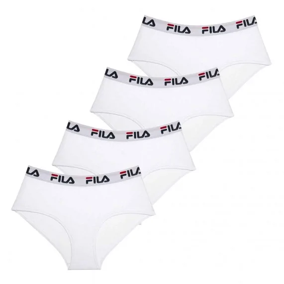 Juego de 4 braguitas de algodón para mujer (Bragas) Fila chez FrenchMarket