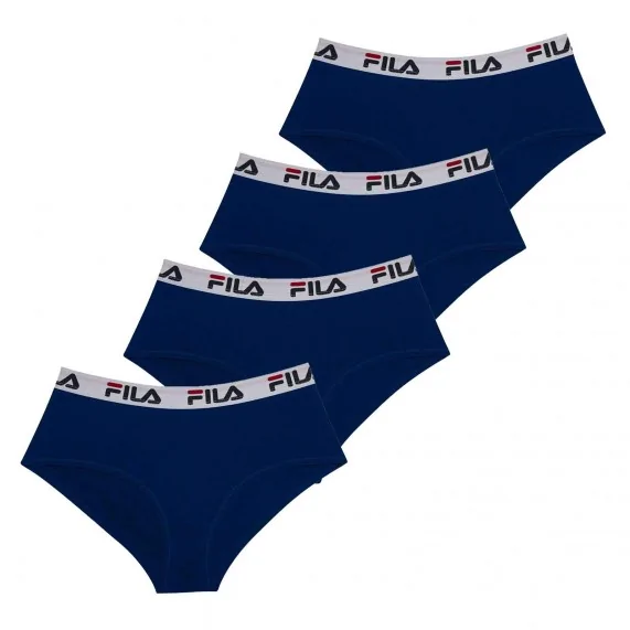 Set di 4 mutandine da donna in cotone (Mutandine) Fila chez FrenchMarket