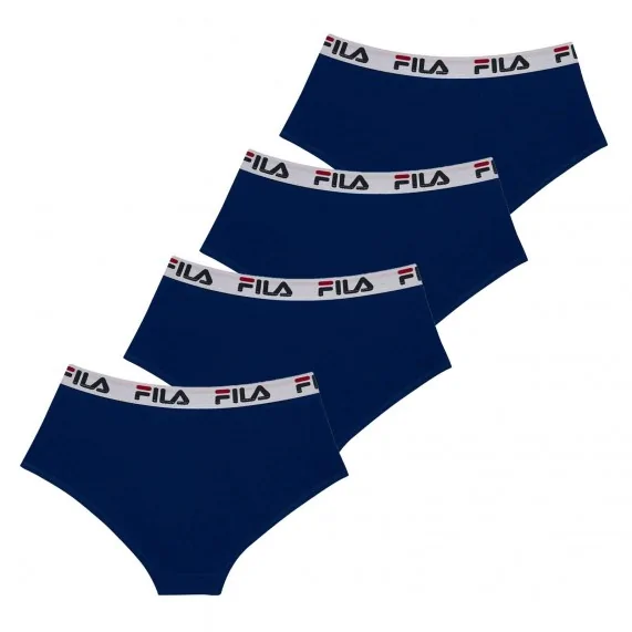 Set van 4 katoenen dames slips - FILA (Slipje) Fila chez FrenchMarket