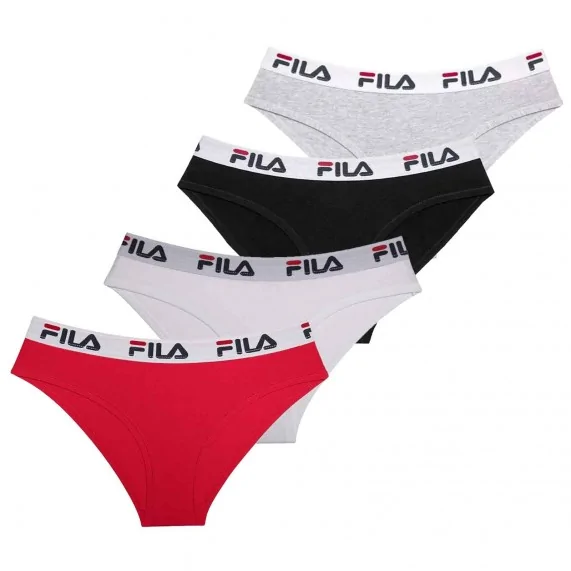 Set of 4 Women's Cotton Briefs (Panties) Fila on FrenchMarket