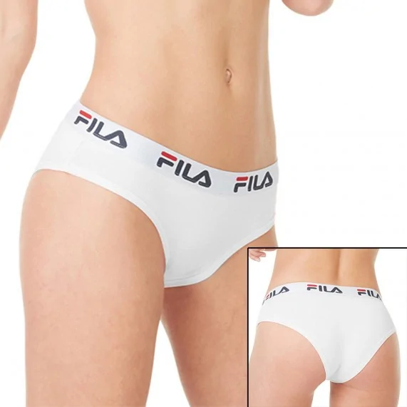 Juego de 4 calzoncillos de algodón para mujer (Bragas) Fila chez FrenchMarket