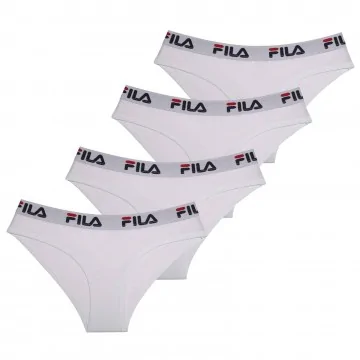 Lot de 4 Slips Femme en Coton (Culotte Femme) Fila chez FrenchMarket