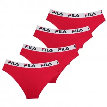 Lot de 4 Slips Femme en Coton (Culotte Femme) Fila chez FrenchMarket