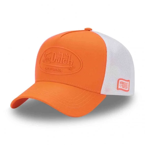 Trucker Strapback Fluo „3D Logo“ Kappe (Cap) Von Dutch auf FrenchMarket