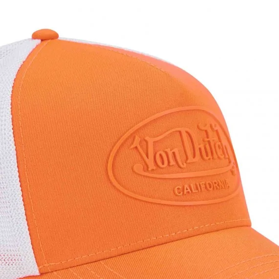 Trucker Strapback Fluo „3D Logo“ Kappe (Cap) Von Dutch auf FrenchMarket