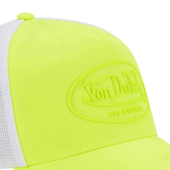 Trucker Strapback Fluo „3D Logo“ Kappe (Cap) Von Dutch auf FrenchMarket