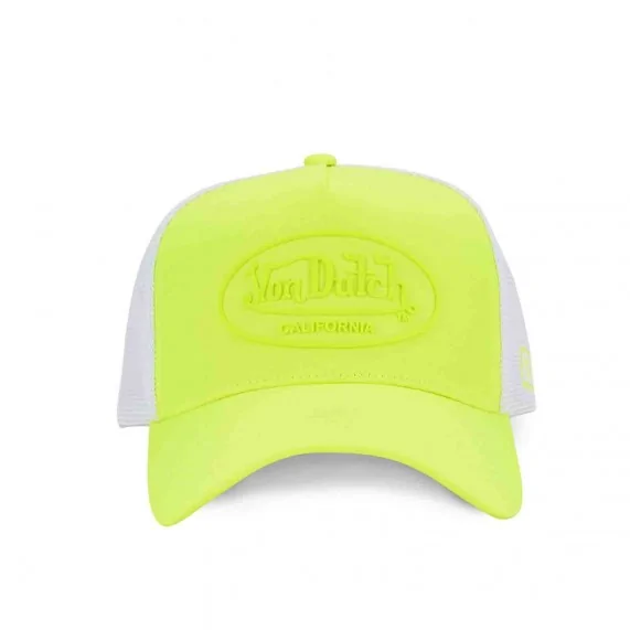 Trucker Strapback Fluo „3D Logo“ Kappe (Cap) Von Dutch auf FrenchMarket