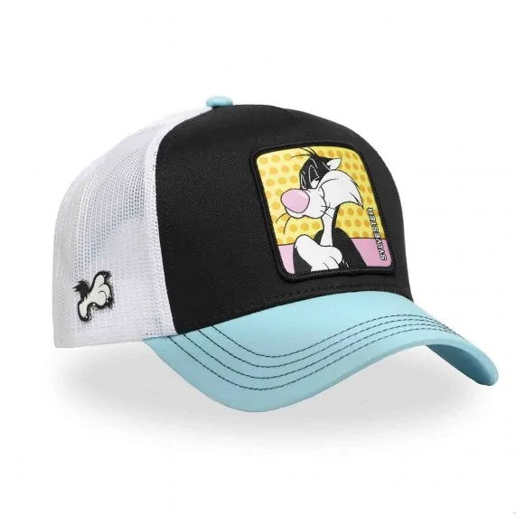 Cappello Trucker Sylvester Looney Tunes (Cappellino) Capslab chez FrenchMarket