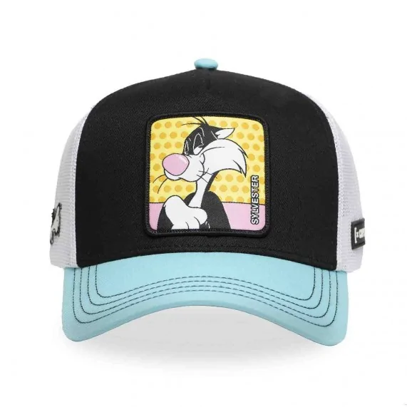 Cappello Trucker Sylvester Looney Tunes (Cappellino) Capslab chez FrenchMarket