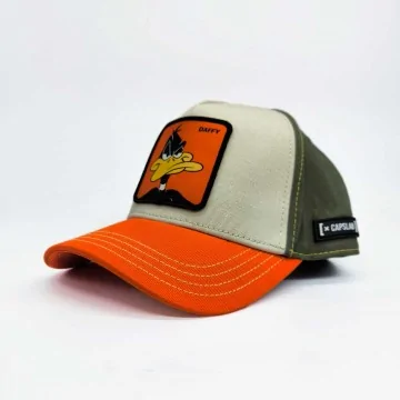 Casquette Baseball Looney Tunes "Daffy Duck" (Casquettes) Capslab chez FrenchMarket