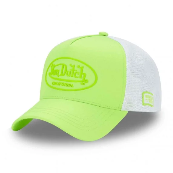 Trucker Strapback Fluo „3D Logo“ Kappe (Cap) Von Dutch auf FrenchMarket