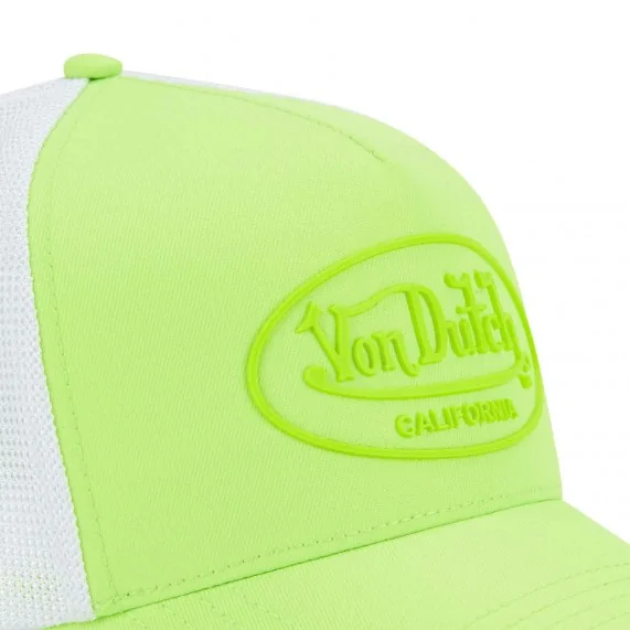 Trucker Strapback Fluo „3D Logo“ Kappe (Cap) Von Dutch auf FrenchMarket