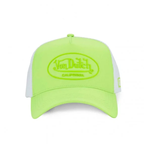 Trucker Strapback Fluo „3D Logo“ Kappe (Cap) Von Dutch auf FrenchMarket