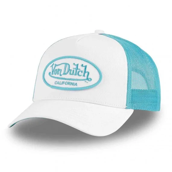 Casquette Trucker Blanche Fluo "Bi-Color" (Casquettes) Von Dutch chez FrenchMarket