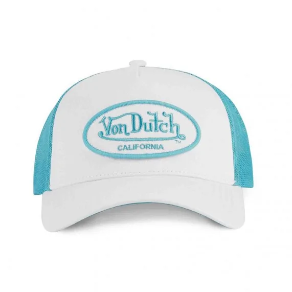 Casquette Trucker Blanche Fluo "Bi-Color" (Casquettes) Von Dutch chez FrenchMarket