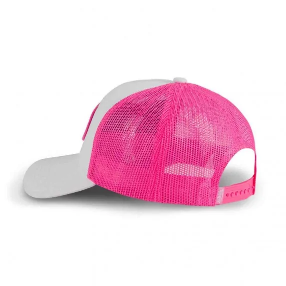 Cappello Trucker bianco fluorescente "Bi-Color (Cappellino) Von Dutch chez FrenchMarket