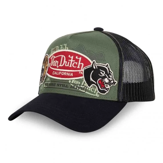 Cappellino con toppe Trucker “We are still alive” (Cappellino) Von Dutch chez FrenchMarket