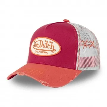 Cappello Trucker Grigio Usato (Cappellino) Von Dutch chez FrenchMarket