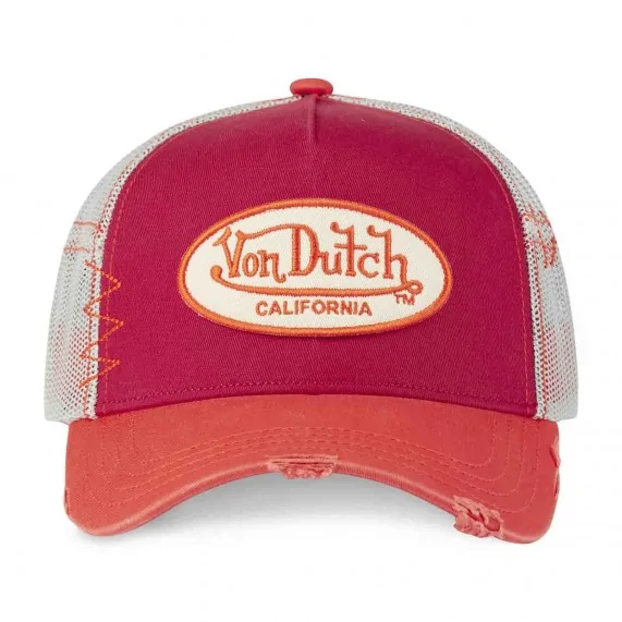 Cappello Trucker Grigio Usato (Cappellino) Von Dutch chez FrenchMarket