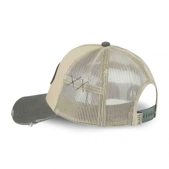 Trucker Cap "Grey" mit Used-Effekt (Cap) Von Dutch auf FrenchMarket