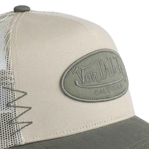 Cappello Trucker Grigio Usato (Cappellino) Von Dutch chez FrenchMarket