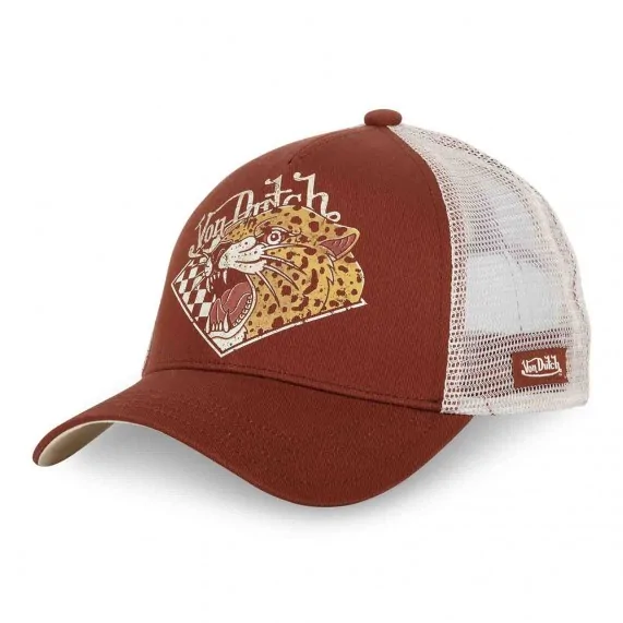 Cappello con stampa Ghepardo Trucker (Tappi) Von Dutch chez FrenchMarket