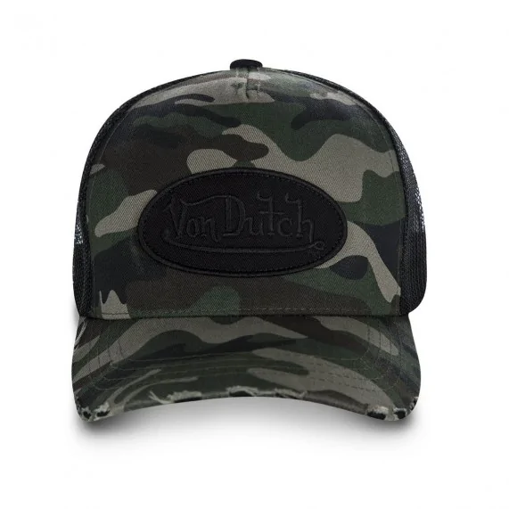 Berretto Trucker mimetico per bambini (Tappi) Von Dutch chez FrenchMarket