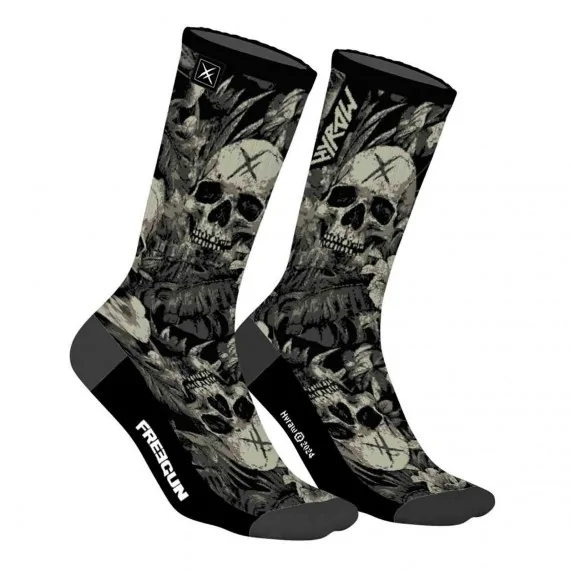 Lote de 2 pares de calcetines para hombre "HYRAW (Calcetines de fantasía) Freegun chez FrenchMarket