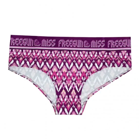 Lot de 4 Boxers Femme en Microfibre (Boxer Femme) Freegun chez FrenchMarket