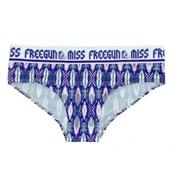 Lot de 4 Boxers Femme en Microfibre (Boxer Femme) Freegun chez FrenchMarket