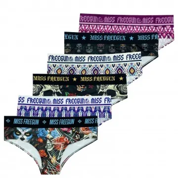 Pack of 6 Women's Boxers (Boxers) Freegun on FrenchMarket