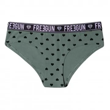 Boxer Femme Coton "Coeur" (Boxers) Freegun chez FrenchMarket