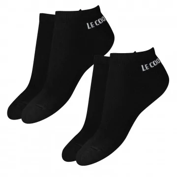 Set of 2 Pairs of Sneaker "Essentiels" Short Socks (Sports socks) Le Coq Sportif on FrenchMarket