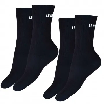 Set of 2 Pairs of "Essentiels" Crew High Socks (Sports socks) Le Coq Sportif on FrenchMarket