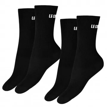 Set of 2 Pairs of "Essentiels" Crew High Socks (Sports socks) Le Coq Sportif on FrenchMarket