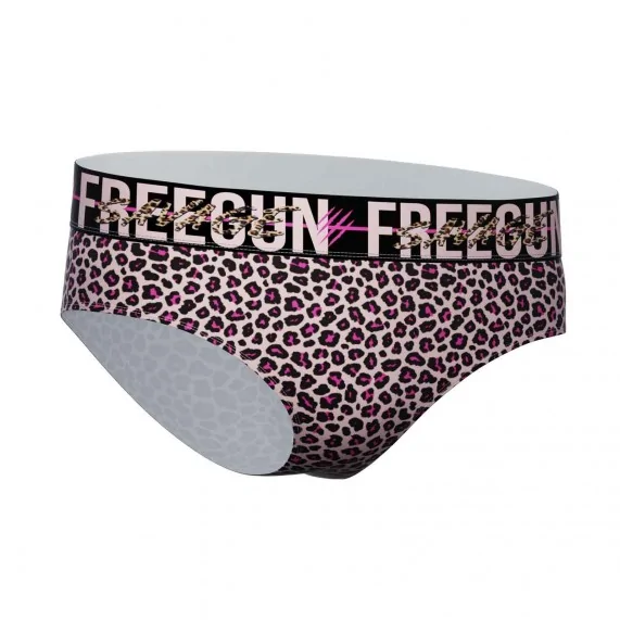 Lote de 3 calzoncillos bóxer de microfibra para mujer (Boxers) Freegun chez FrenchMarket