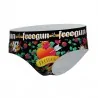 Lote de 3 calzoncillos bóxer de microfibra para mujer (Boxers) Freegun chez FrenchMarket