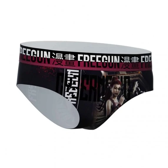 Set of 4 Women's Microfiber Boxers (Boxers) Freegun on FrenchMarket