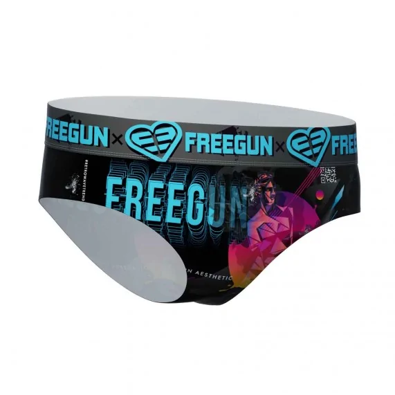 Set of 4 Women's Microfiber Boxers (Boxers) Freegun on FrenchMarket