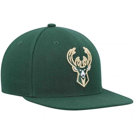 Milwaukee Bucks "Team Ground 2.0" NBA Cap (Caps) Mitchell & Ness on FrenchMarket