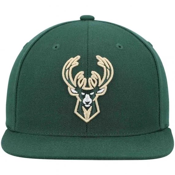 Milwaukee Bucks "Team Ground 2.0" NBA Cap (Caps) Mitchell & Ness on FrenchMarket