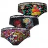 Set di 3 boxer da ragazza con tatuaggio a teschio (Boxer/Shorty) Freegun chez FrenchMarket