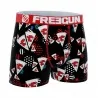 Lot de 4 Boxers Homme Microfibre "La Vache qui rit" (Lot boxers Homme) Freegun chez FrenchMarket