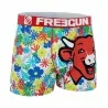 Lot de 4 Boxers Homme Microfibre "La Vache qui rit" (Herenboxershorts) Freegun chez FrenchMarket