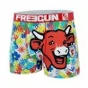 Lot de 4 Boxers Homme Microfibre "La Vache qui rit" (Boxershorts für Männer) Freegun auf FrenchMarket