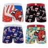 Lot de 4 Boxers Homme Microfibre "La Vache qui rit" (Lot boxers Homme) Freegun chez FrenchMarket