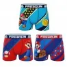 Lot de 3 Boxers Homme Microfibre Super Mario Bros (Lot boxers Homme) Freegun chez FrenchMarket