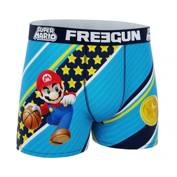 Lot de 3 Boxers Homme Microfibre Super Mario Bros (Boxershorts für Männer) Freegun auf FrenchMarket