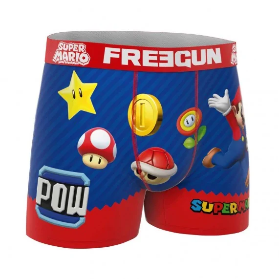 Lot de 3 Boxers Homme Microfibre Super Mario Bros (Calzoncillos para hombre) Freegun chez FrenchMarket