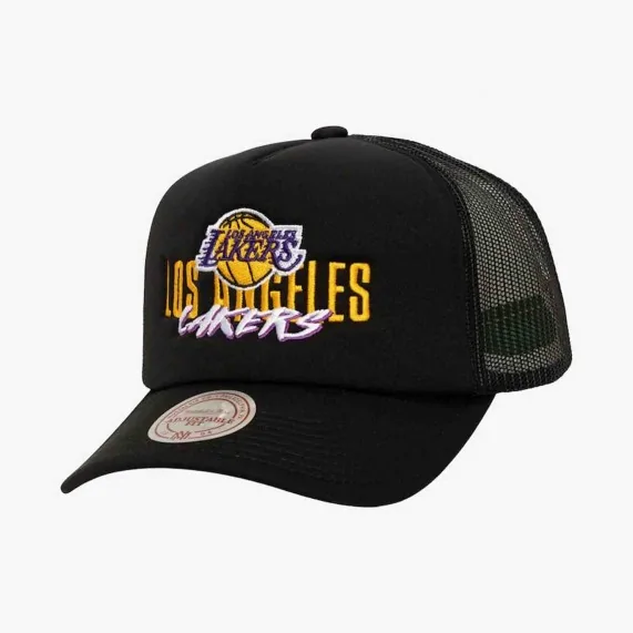 Casquette Trucker NBA Los Angeles Lakers "Year Of The Snake" (Casquette NBA) Mitchell & Ness chez FrenchMarket